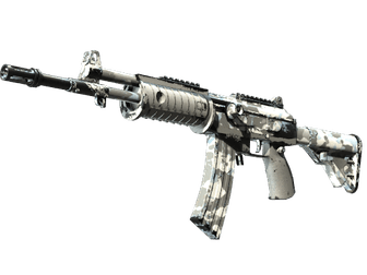 Автомат «Галиль» - Зимний лес - 160x114