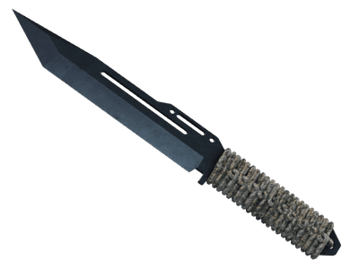 Паракорд-нож - Вороненая сталь - 144x108