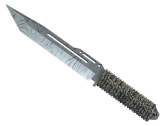 Паракорд-нож - Дамасская сталь - 160x114