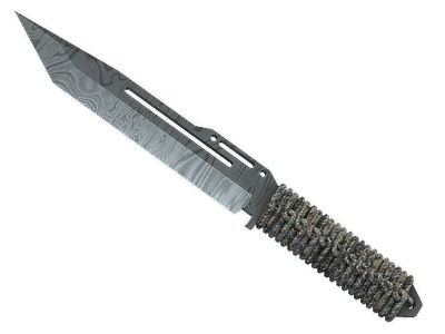 Паракорд-нож - Дамасская сталь - 144x108