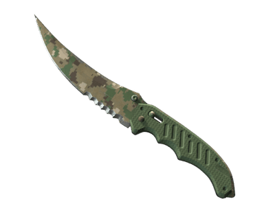 Складной нож - Пиксельный камуфляж «Лес» - 144x108
