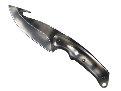 Нож с лезвием-крюком - Сажа - 144x108