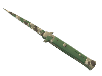 Стилет - Пиксельный камуфляж «Лес» - 144x108