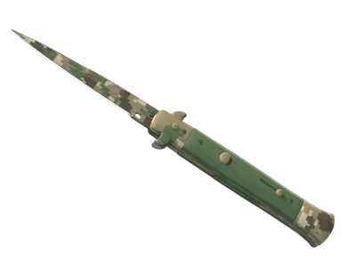 Стилет - Пиксельный камуфляж «Лес» - 144x108