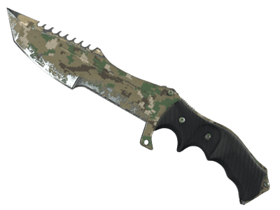 Охотничий нож - Пиксельный камуфляж «Лес» - 144x108