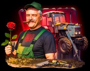 Галантный тракторист