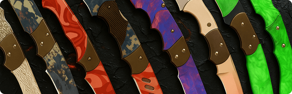 Лучшие скины для ножей Falchion в CS2 