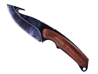 Нож с лезвием-крюком - Волны - 160x114