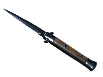 Стилет - Вороненая сталь - 160x114