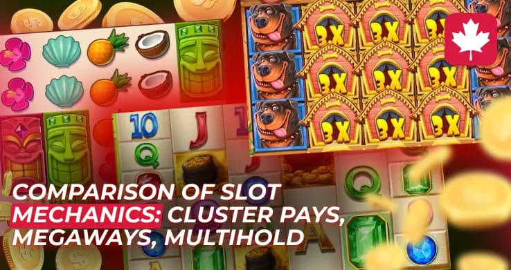 Comparison of slot mechanics: Cluster Pays, Megaways, MultiHold – ROI, win streaks, bonuses